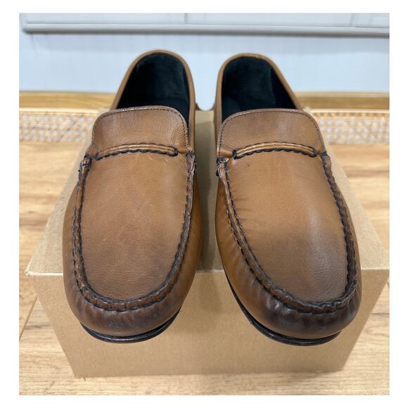 Allen Edmonds Super Sport Driver Loafers Mocha Brown Leather Size 8 Dressy Comfy main image 9